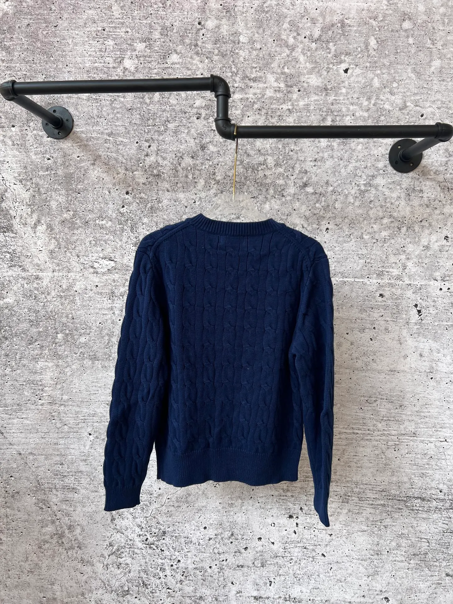 P240 Ralph Lauren autumn women's knitted rubber flower cardigan sweater, Xiaohongshu traffic password, classic rubber flower cardigan buttons, original pure cotton yarn craftsmanship, slim fit upper body, lazy old money style
